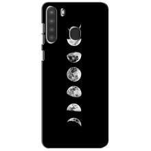 Космічні Чохли для Самсунг Галаксі А21 (А215) (VPrint) (Планети)