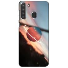 Космічні Чохли для Самсунг Галаксі А21 (А215) (VPrint) (Сатурн)