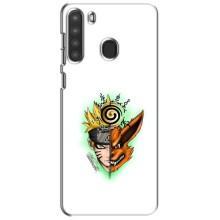 Naruto Anime Чехлы для Самсунг А21 (AlphaPrint)