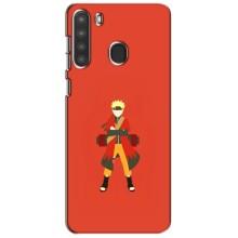 Naruto Anime Чехлы для Самсунг А21 (AlphaPrint)