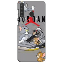 Силіконовый Чохол Nike Air Jordan на Самсунг А21 – Air Jordan