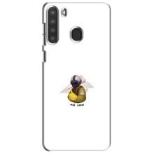 Захисні чохли (Призрак Киева) для Samsung Galaxy A21 (A215) (AlphaPrint) (Мій Краш)