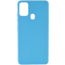 Силіконовий чохол Candy для Samsung Galaxy A21s – Блакитний