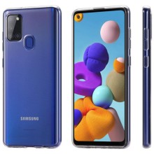 Прозорий чохол TPU Epic із товщиною 1,0 мм для Samsung Galaxy A21s – Прозорий