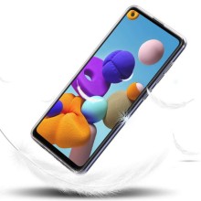 Прозорий чохол TPU Epic із товщиною 1,0 мм для Samsung Galaxy A21s – Прозорий