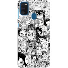 Чехлы Персонажи Аниме Наруто для Samsung Galaxy A21s (AlphaPrint) – Ahegao manga