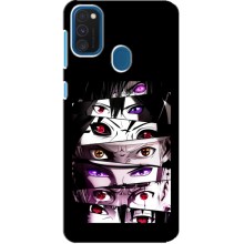 Чехлы Персонажи Аниме Наруто для Samsung Galaxy A21s (AlphaPrint) – Глаза Anime