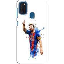 Чехлы Лео Месси Аргентина для Samsung Galaxy A21s (Leo Messi)