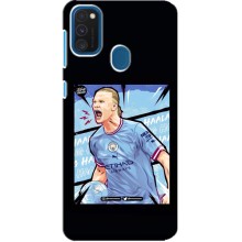 Чехлы с футболистом Ерлинг Холанд для Samsung Galaxy A21s (AlphaPrint) (гол Эрлинг Холланд)