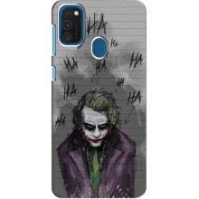 Чехлы с картинкой Джокера на Samsung Galaxy A21s – Joker клоун
