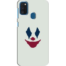 Чехлы с картинкой Джокера на Samsung Galaxy A21s – Лицо Джокера