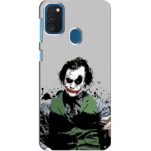 Чехлы с картинкой Джокера на Samsung Galaxy A21s – Взгляд Джокера