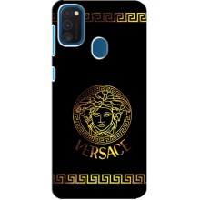 Чехлы VERSACE для Самсунг А21с (PREMIUMPrint) (Logo Versace)