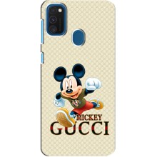 Чехол Disney Mouse Samsung Galaxy A21s (PREMIUMPrint) (Mikki Gucci)