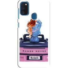 Чехол с печатью для Samsung Galaxy A21s - (Мода) (AlphaPrint) (На машине)