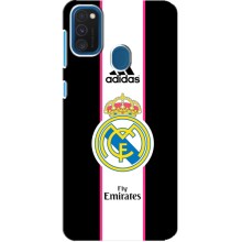 Чехол для Samsung Galaxy A21s с принтом (Лого Real Madrid)