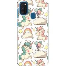 Чохол для Самсунг Галаксі Е21с - (Єдинорожки - Новинки) (AlphaPrint) – Єдиноріжки