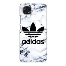 Чохли Адидас для Samsung Galaxy A22 5G (AlphaPrint) (Адідас на мраморі)