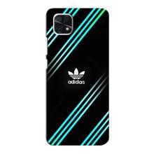 Чохли Адидас для Samsung Galaxy A22 5G (AlphaPrint) (Адідас з полосами)