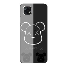 Чехлы для Samsung Galaxy A22 5G - Bearbrick Louis Vuitton (PREMIUMPrint) (БеарБрик глаза)