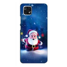 Чехлы на Новый Год Samsung Galaxy A22 5G (Маленький Дед Мороз)