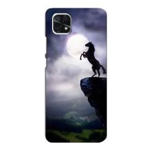 Чехлы с изображением разных животных для Samsung Galaxy A22 5G (Лошадь)