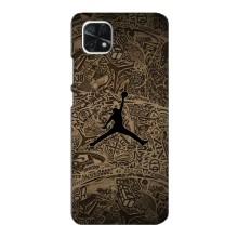 Чохли для Samsung Galaxy A22 5G - з картинкою JORDAN (AlphaPrint) (Logo Jordan)