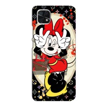 Чехол Disney Mouse Samsung Galaxy A22 5G (PREMIUMPrint) – Минни peace