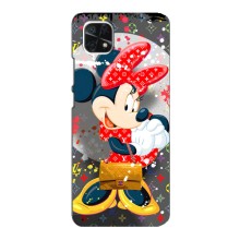 Чехол Disney Mouse Samsung Galaxy A22 5G (PREMIUMPrint) – Minni с бантиком