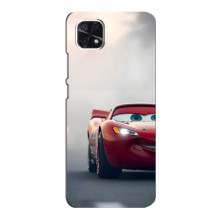 Силиконовый чехол Маквин для Samsung Galaxy A22 5G – Маквин на трасе