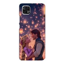 Чехол Рапунцель для Samsung Galaxy A22 5G – Принцесса и принц