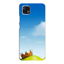 Чехол с мультфильмом Шрек на Samsung Galaxy A22 5G – Голова Шрека