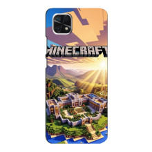 Чохол з картинками Майнкрафт для Самсунг Гелексі А22 5ДЖи – Minecraft
