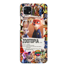 Чехол Зоотрополіс на Samsung Galaxy A22 5G – Коллаж Зоо