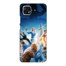 Чехол с принтом Фантастическая четверка для Samsung Galaxy A22 5G – Герои Фантастической четверки