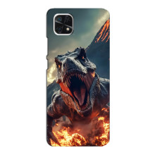 Чехол с картинкой «Хищники» для Samsung Galaxy A22 5G – Динозавр