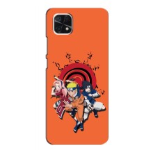 Naruto Anime Чехлы для Самсунг Галакси А22 5G (AlphaPrint) – команда Наруто