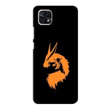 Naruto Anime Чехлы для Самсунг Галакси А22 5G (AlphaPrint) – силуэт Курама Наруто