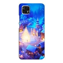 Різдвяні Чохли для Samsung Galaxy A22 5G (VPrint) – Різдвяне місто