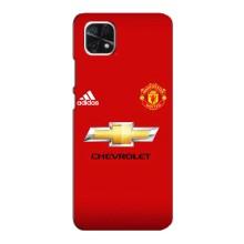 Силиконовые Чехлы принт Футбол на Samsung Galaxy A22 5G (Man United)