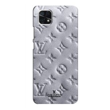 Текстурний Чохол Louis Vuitton для Самсунг Галаксі А22 5G – Білий ЛВ