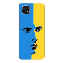 Украинские Чехлы для Samsung Galaxy A22 5G с картинкой УПА (AlphaPrint) (Степан Бандера)