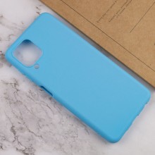 Силіконовий чохол Candy для Samsung Galaxy A22 4G / M22 4G – Блакитний