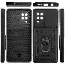 Чехол Ummi Camshield Serge Ring для Samsung Galaxy A22 4G / M32 – Черный
