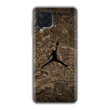 Чехлы для Samsung Galaxy A22 - с картинкой JORDAN (AlphaPrint) (Logo Jordan)