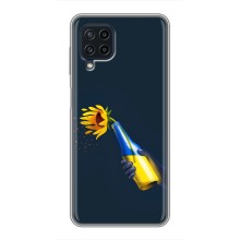 Чехол для Патриота Украины Samsung Galaxy A22 - (AlphaPrint) (Коктейль молотова)