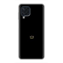 Чохол (Корона на чорному фоні) для Самсунг Галаксі А22 – Міні корона