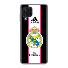 Чехол для Samsung Galaxy A22 с принтом – Лого Real Madrid