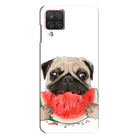 Чехол (ТПУ) Милые собачки для Samsung Galaxy A22 – Смешной Мопс