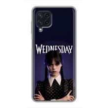 Чехлы Венсдей на Samsung Galaxy A22 Уэнсдей (AlphaPrint) (Wednesday)